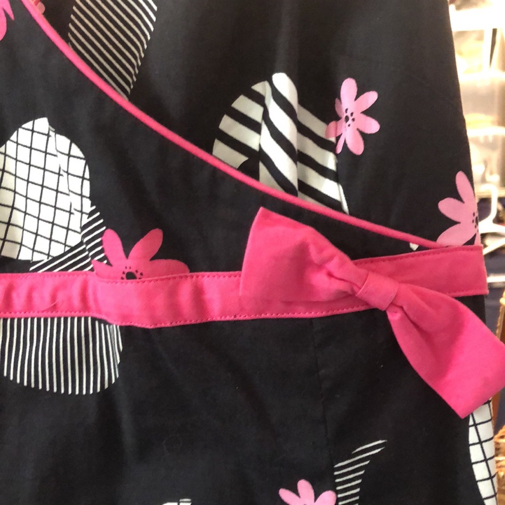 Mazie&Lou size 10 dress. Empire waist with pink ribbon